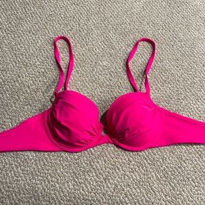 Pink bathing suit top